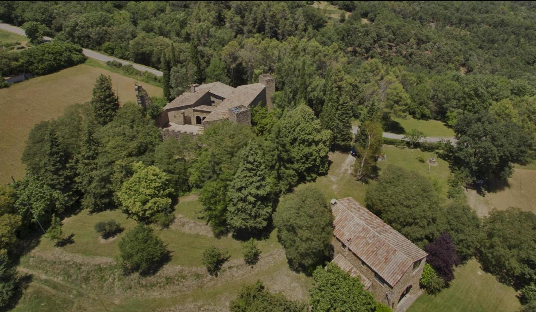 Villa Castell In Girona Sant Miquel de Campmajor Exterior foto